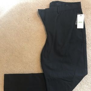 Calvin Klein black pinstripe dress pants